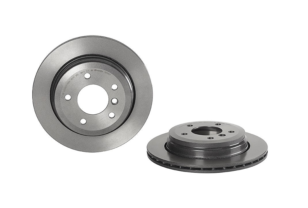 Brembo OE Brembo 01-05 BMW 325xi Rear Premium UV Coated OE Equivalent Rotor 09.C180.11