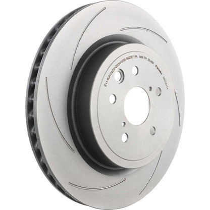Brembo OE Brembo 16-20 Lexus GS F/15-20 RC F Rear Left Premium UV Coated OE Equivalent Rotor 09.C181.11