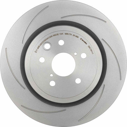 Brembo OE Brembo 16-20 Lexus GS F/15-20 RC F Rear Left Premium UV Coated OE Equivalent Rotor 09.C181.11
