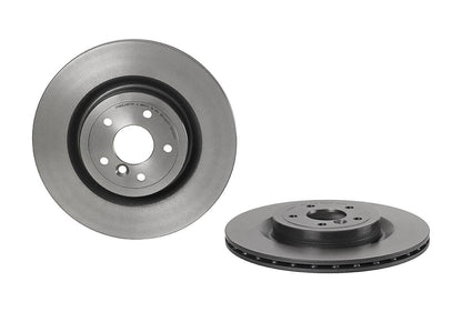 Brembo OE Brembo 17-20 Jaguar XE/16-19 XF Rear Premium UV Coated OE Equivalent Rotor 09.C209.21