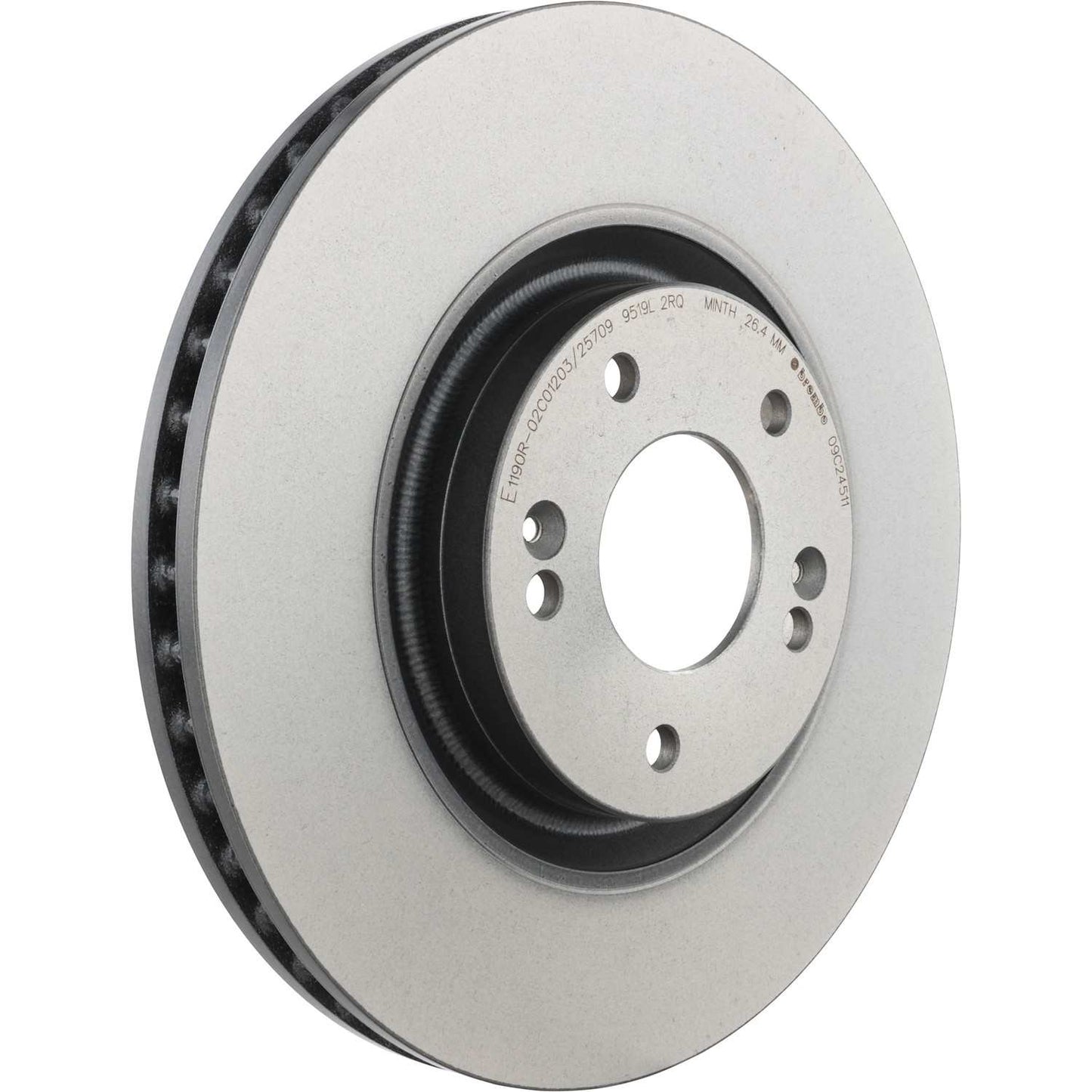 Brembo OE Brembo 12-17 Hyundai Azera/15-19 Sonata/11-19 Optima Front Premium UV Coated OE Equivalent Rotor 09.C245.11