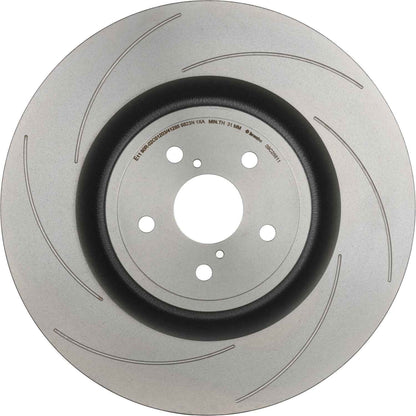 Brembo OE Brembo 16-20 Lexus GS F/15-20 RC F Front Left Premium UV Coated OE Equivalent Rotor 09.C266.11