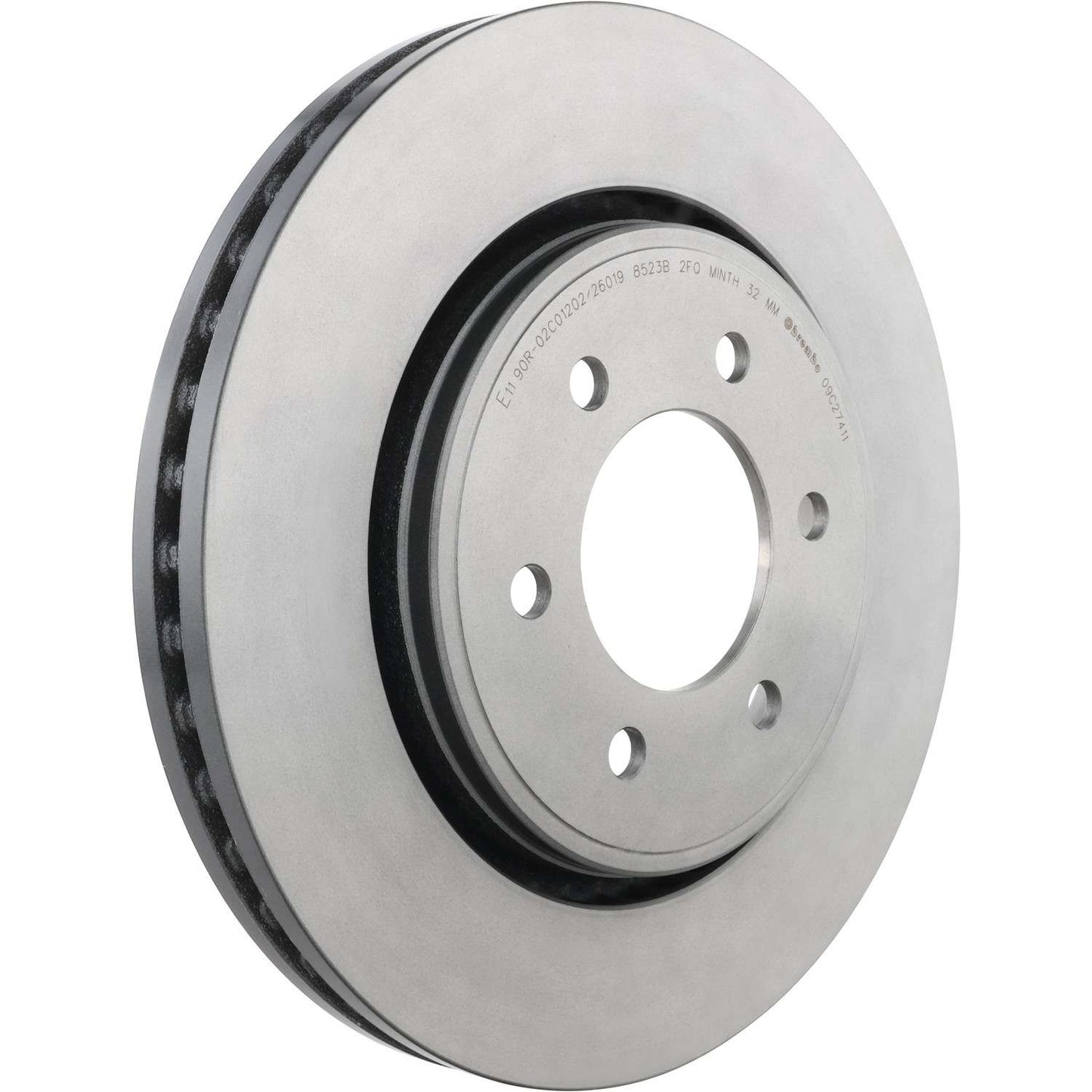 Brembo OE Brembo 07-17 Ford Expedition/Navigator/10-16 F-150 Front Premium UV Coated OE Equivalent Rotor 09.C274.11