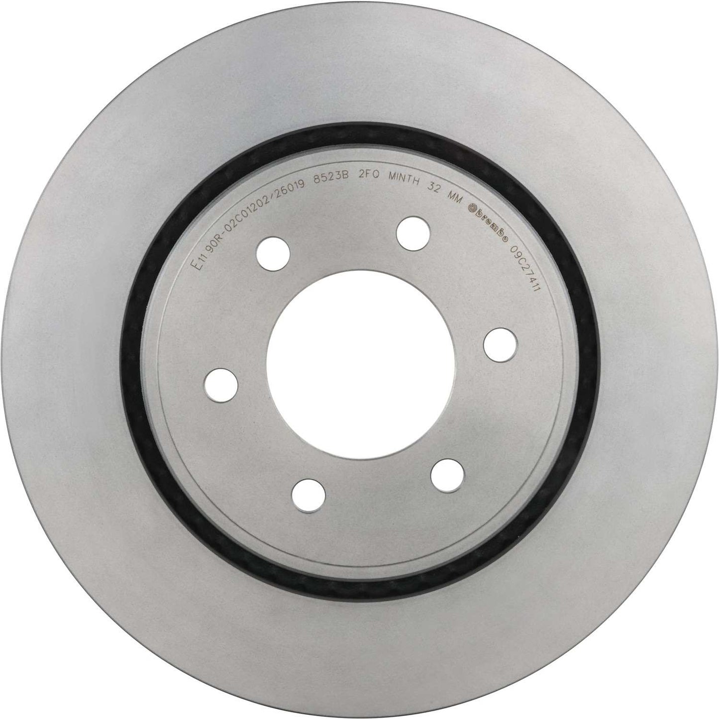 Brembo OE Brembo 07-17 Ford Expedition/Navigator/10-16 F-150 Front Premium UV Coated OE Equivalent Rotor 09.C274.11