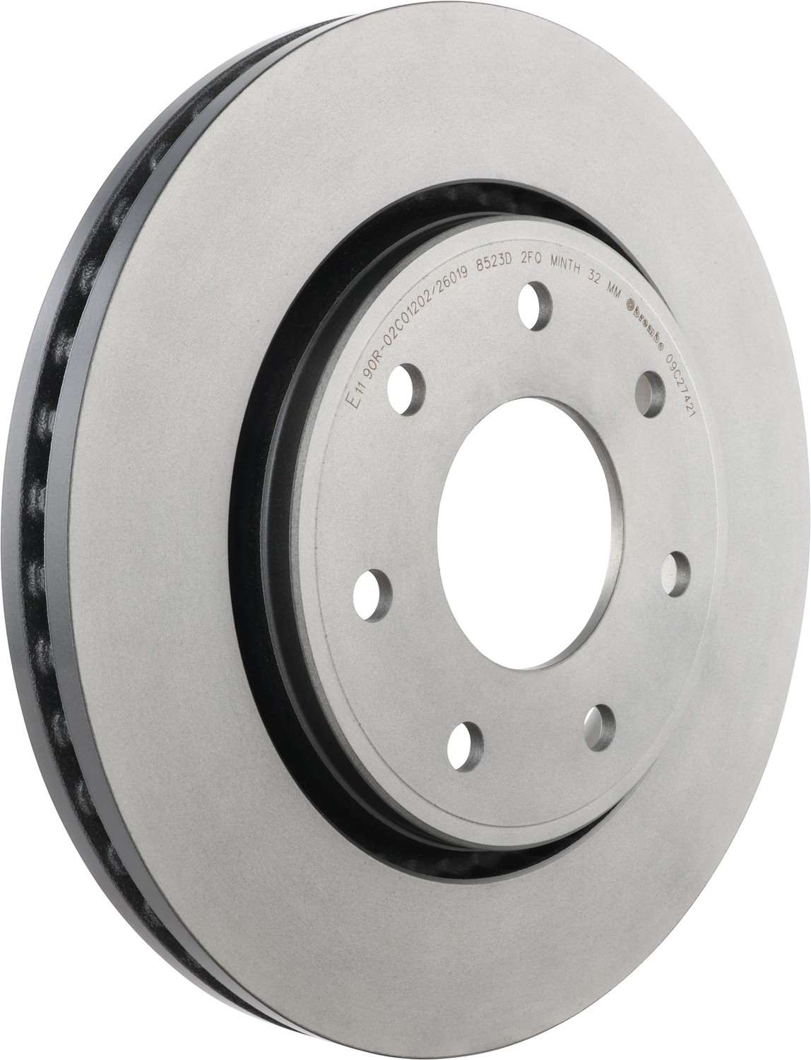 Brembo OE Brembo 10-14 Ford F-150 Front Premium UV Coated OE Equivalent Rotor 09.C274.21