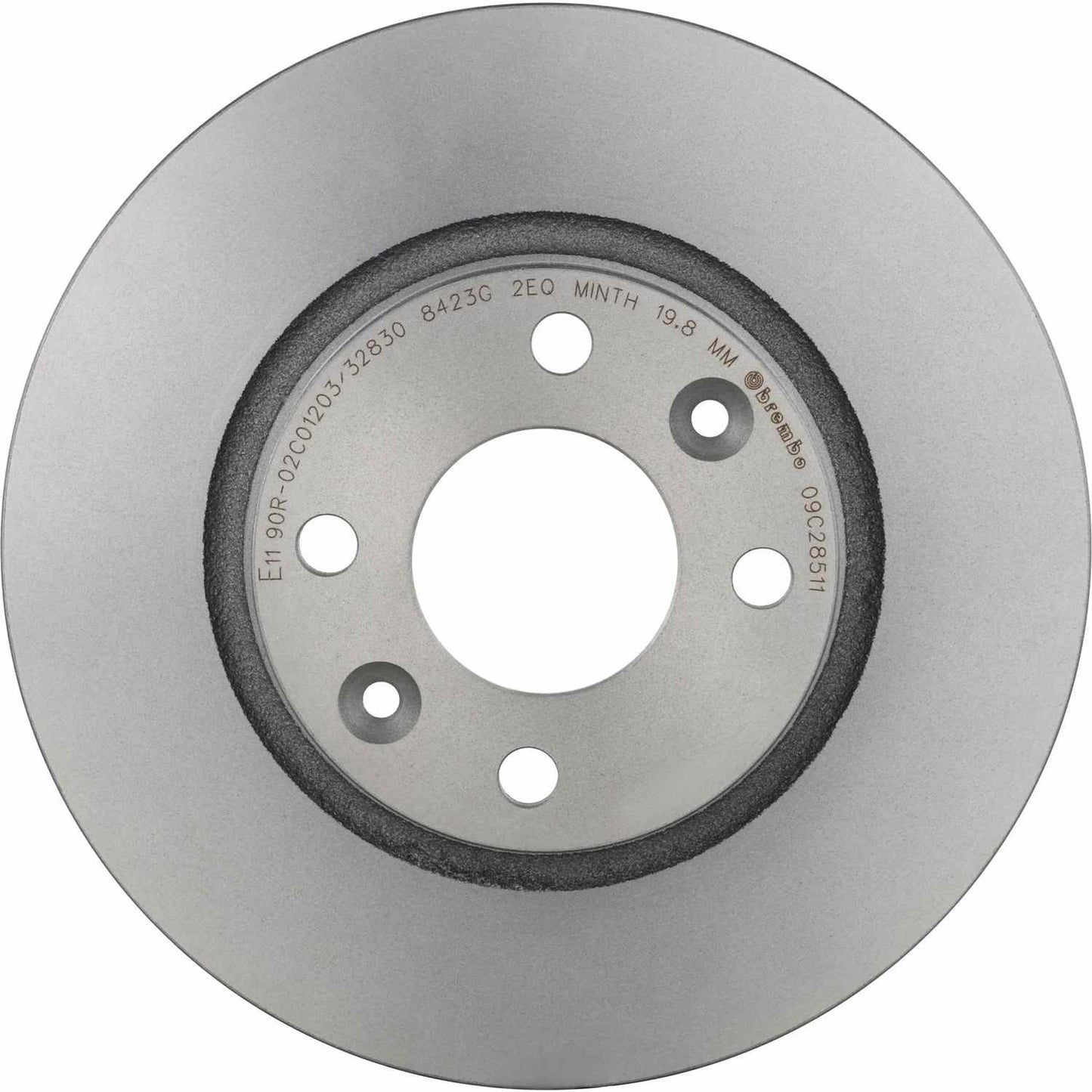 Brembo OE Brembo 20119 Smart EQ fortwo/16-18 Fortwo Front Premium UV Coated OE Equivalent Rotor 09.C285.11