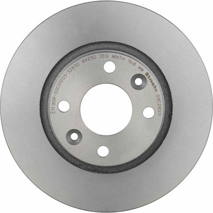 Brembo OE Brembo 20119 Smart EQ fortwo/16-18 Fortwo Front Premium UV Coated OE Equivalent Rotor 09.C285.11