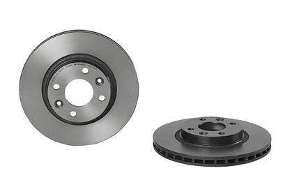 Brembo OE Brembo 20119 Smart EQ fortwo/16-18 Fortwo Front Premium UV Coated OE Equivalent Rotor 09.C285.11