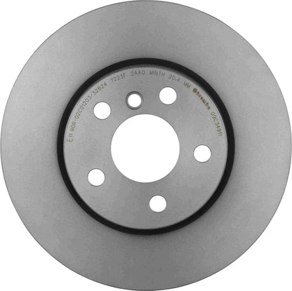 Brembo OE Brembo 14-18 Mini Cooper/16-18 Cooper Clubman Front Premium UV Coated OE Equivalent Rotor 09.C349.11