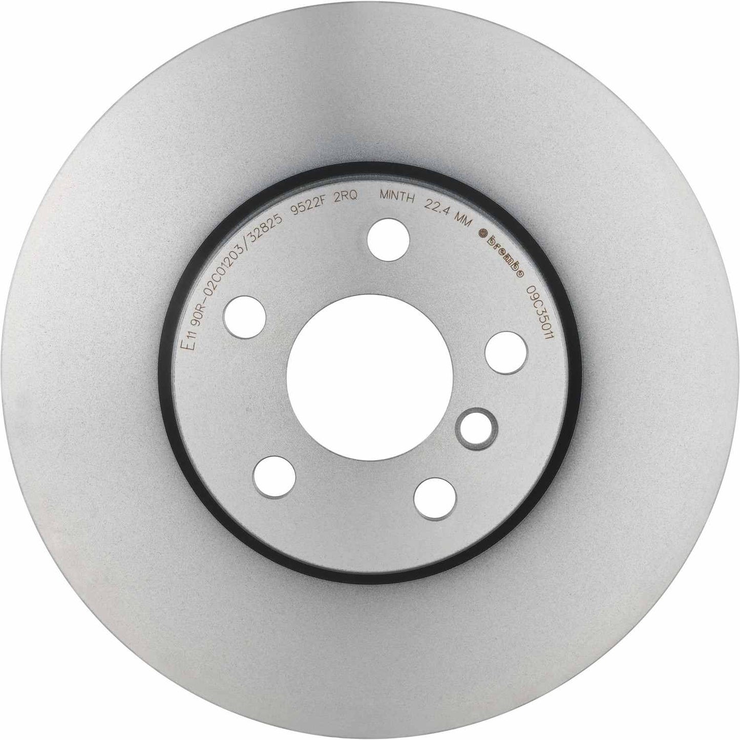 Brembo OE Brembo 16-20 Mini Cooper Clubman/17-20 Cooper Countryman Front Premium UV Coated OE Equivalent Rotor 09.C350.11