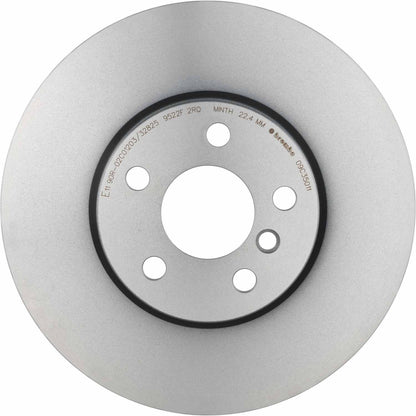 Brembo OE Brembo 16-20 Mini Cooper Clubman/17-20 Cooper Countryman Front Premium UV Coated OE Equivalent Rotor 09.C350.11