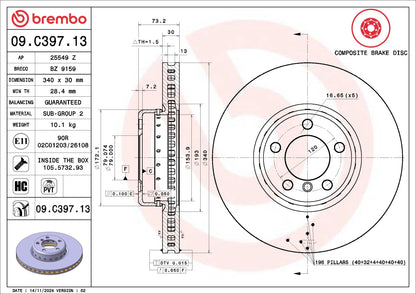 Brembo 09C39713
