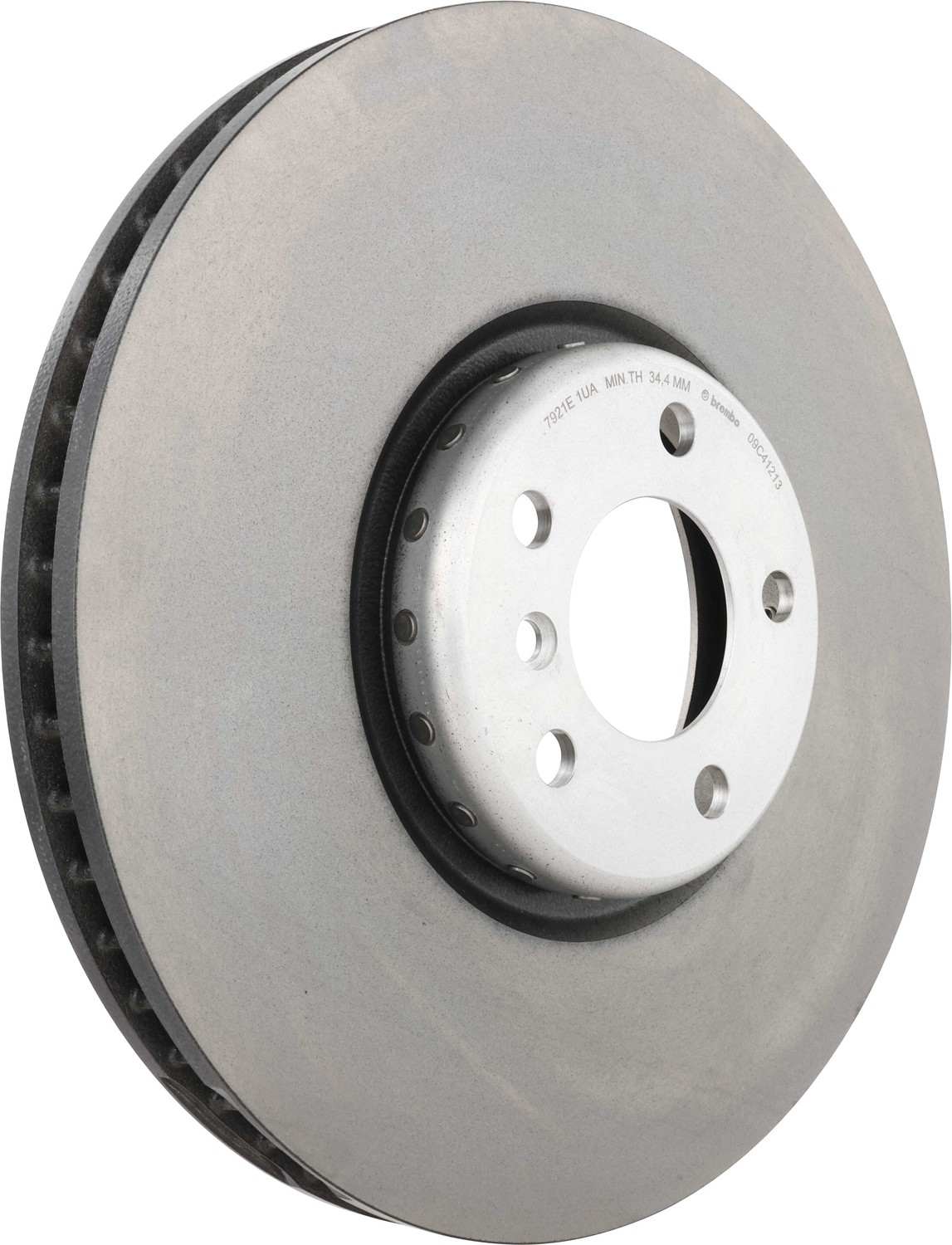 Brembo OE Brembo 10-11 BMW X6 Front Left Premium UV Coated OE Equivalent Rotor 09.C412.13