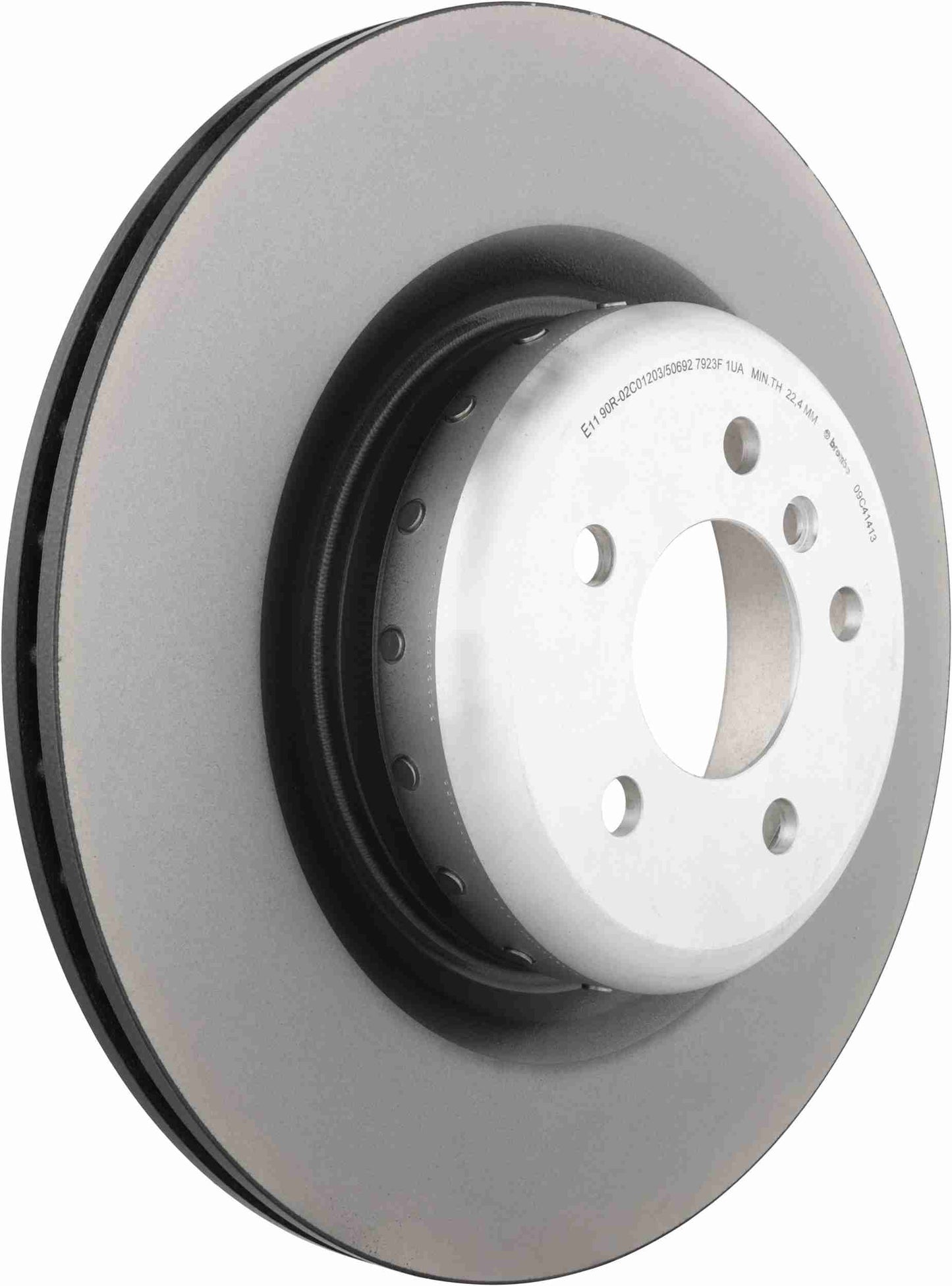Brembo OE Brembo 10-13 BMW X5/10-14 X6 Rear Premium OE Equivalent Rotor 09.C414.13