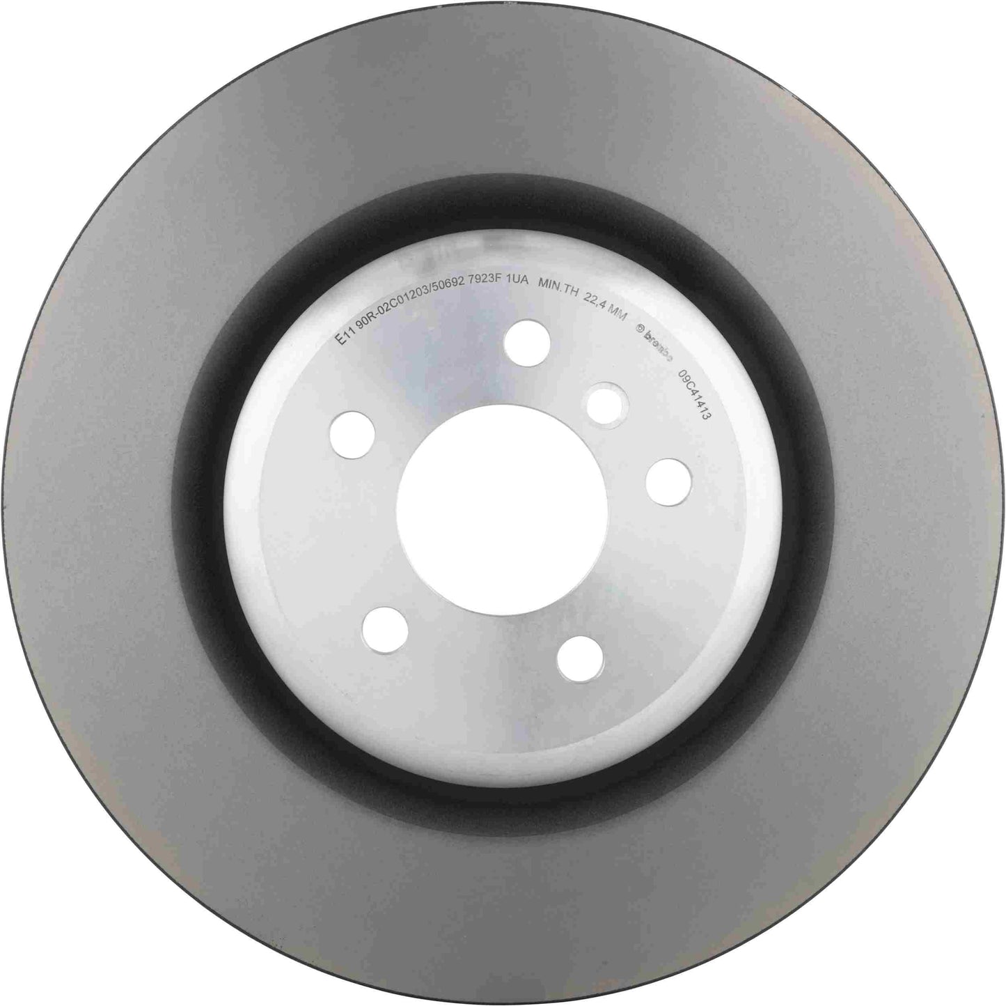 Brembo OE Brembo 10-13 BMW X5/10-14 X6 Rear Premium OE Equivalent Rotor 09.C414.13