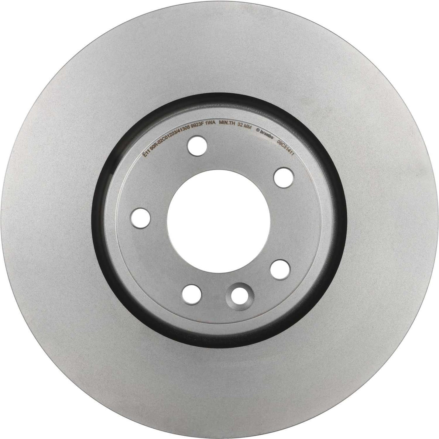 Brembo OE Brembo 18-20 Land Rover Discovery/Range Rover Front Premium UV Coated OE Equivalent Rotor 09.C514.11
