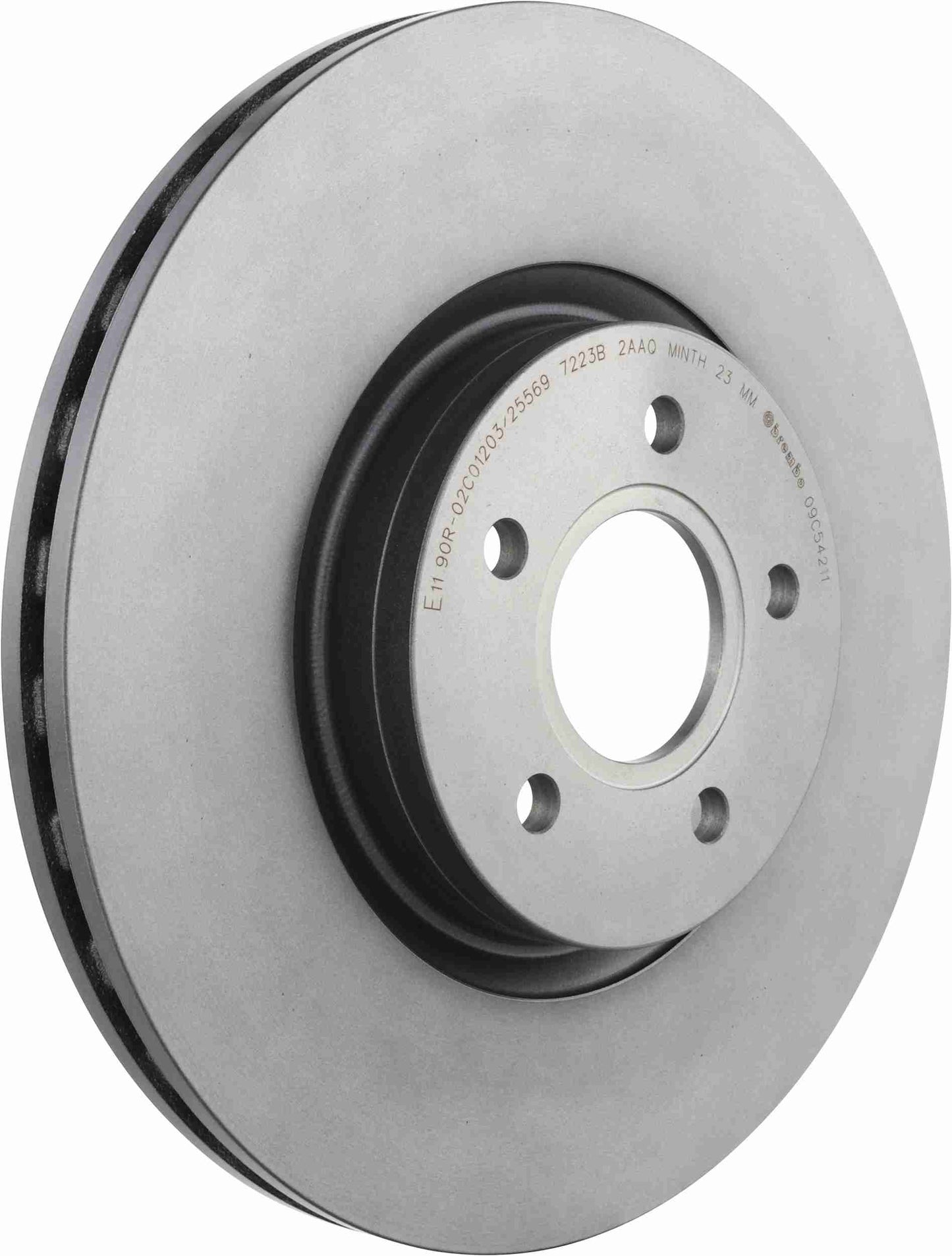 Brembo OE Brembo 13-19 Ford Escape/13-14 Focus/17-19 Lincoln MKC Front Premium UV Coated OE Equivalent Rotor 09.C542.11