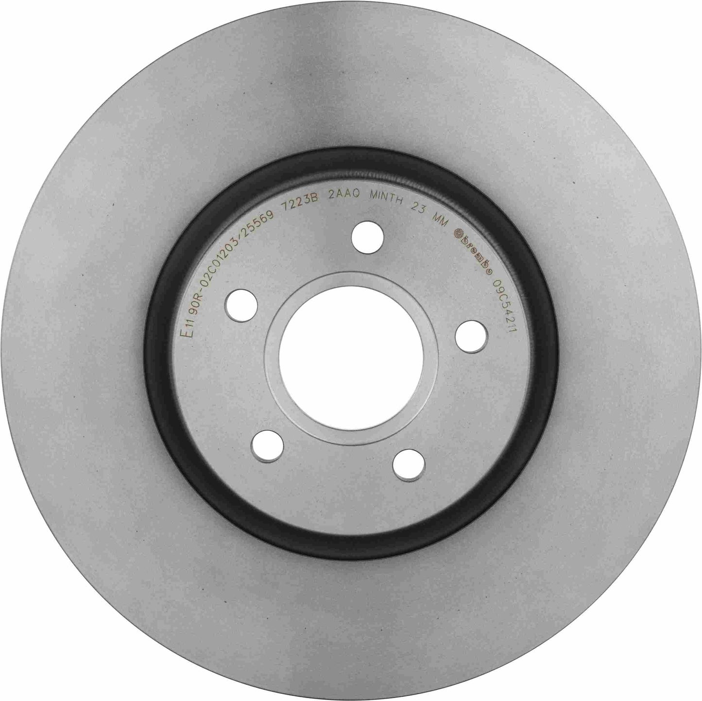 Brembo OE Brembo 13-19 Ford Escape/13-14 Focus/17-19 Lincoln MKC Front Premium UV Coated OE Equivalent Rotor 09.C542.11