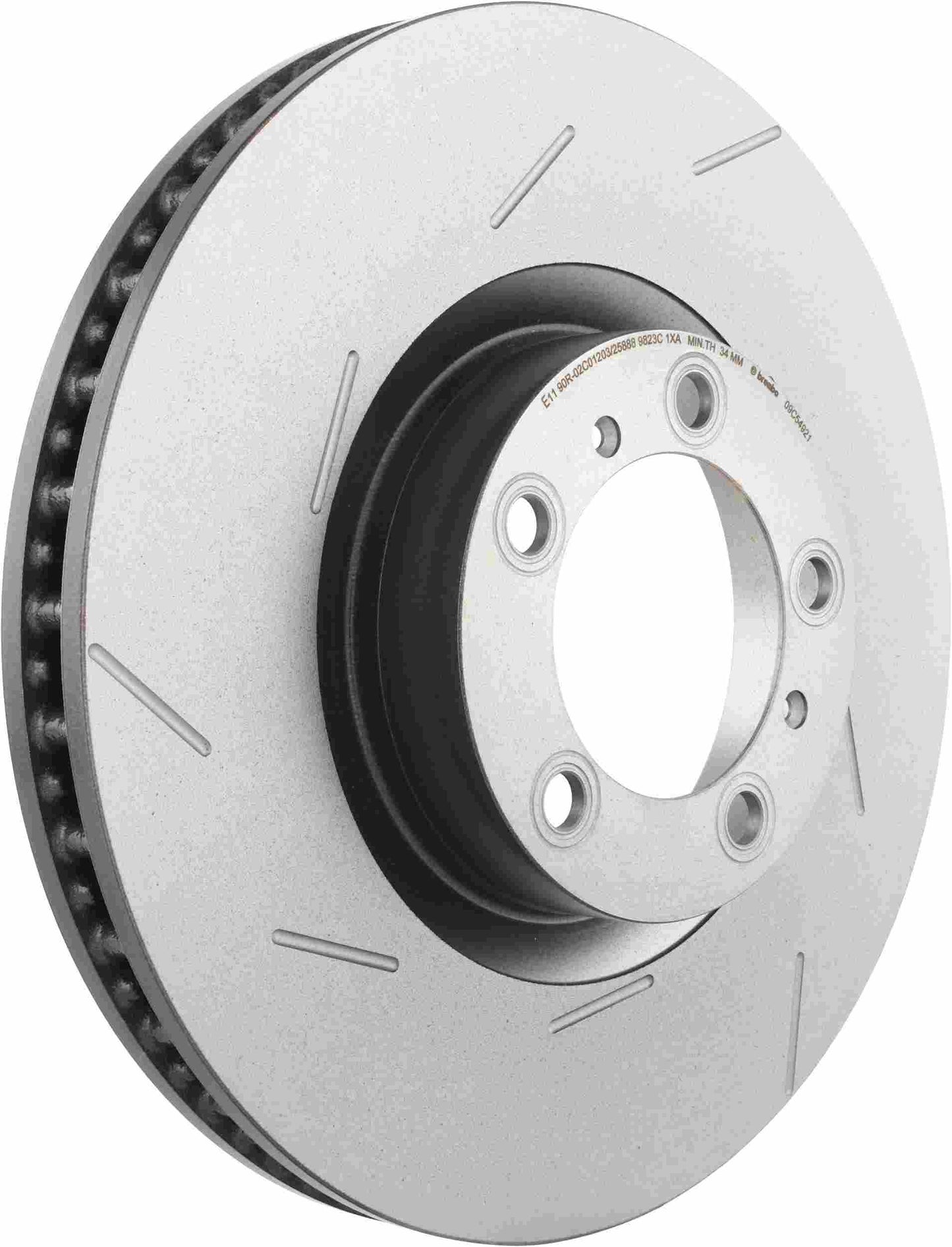 Brembo OE Brembo 10-16 Porsche Panamera Front Left Premium UV Coated OE Equivalent Rotor 09.C549.21