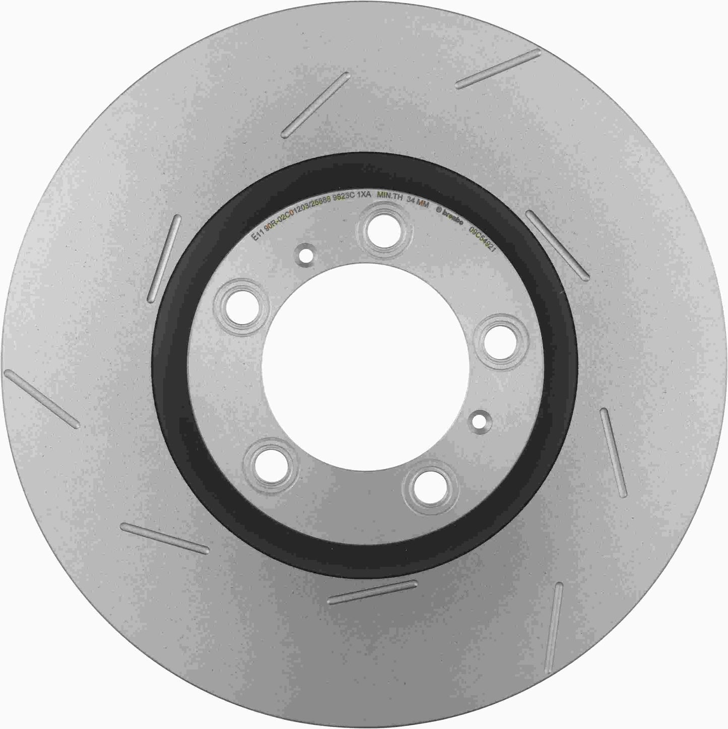 Brembo OE Brembo 10-16 Porsche Panamera Front Left Premium UV Coated OE Equivalent Rotor 09.C549.21
