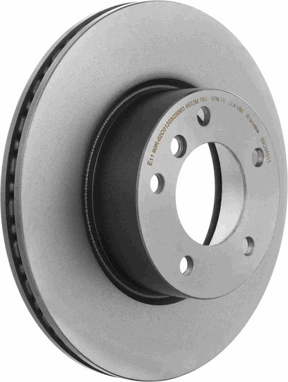 Brembo OE Brembo 08-13 BMW 128i/2006 325i/325xi/2007 328i/328xi Front Premium UV Coated OE Equivalent Rotor 09.C649.11