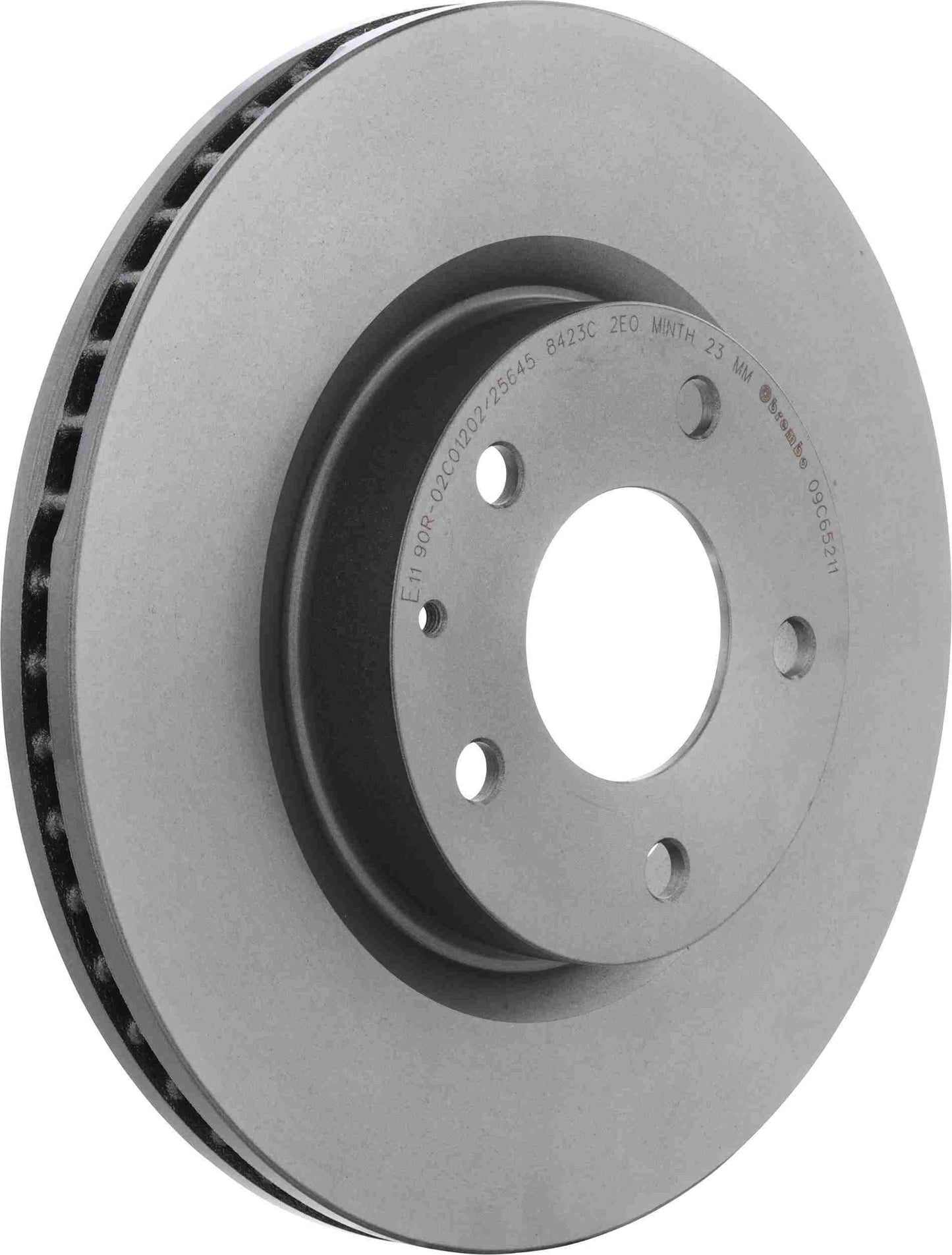 Brembo OE Brembo 14-18 Mazda 3/16-20 CX-3 Front Premium UV Coated OE Equivalent Rotor 09.C652.11
