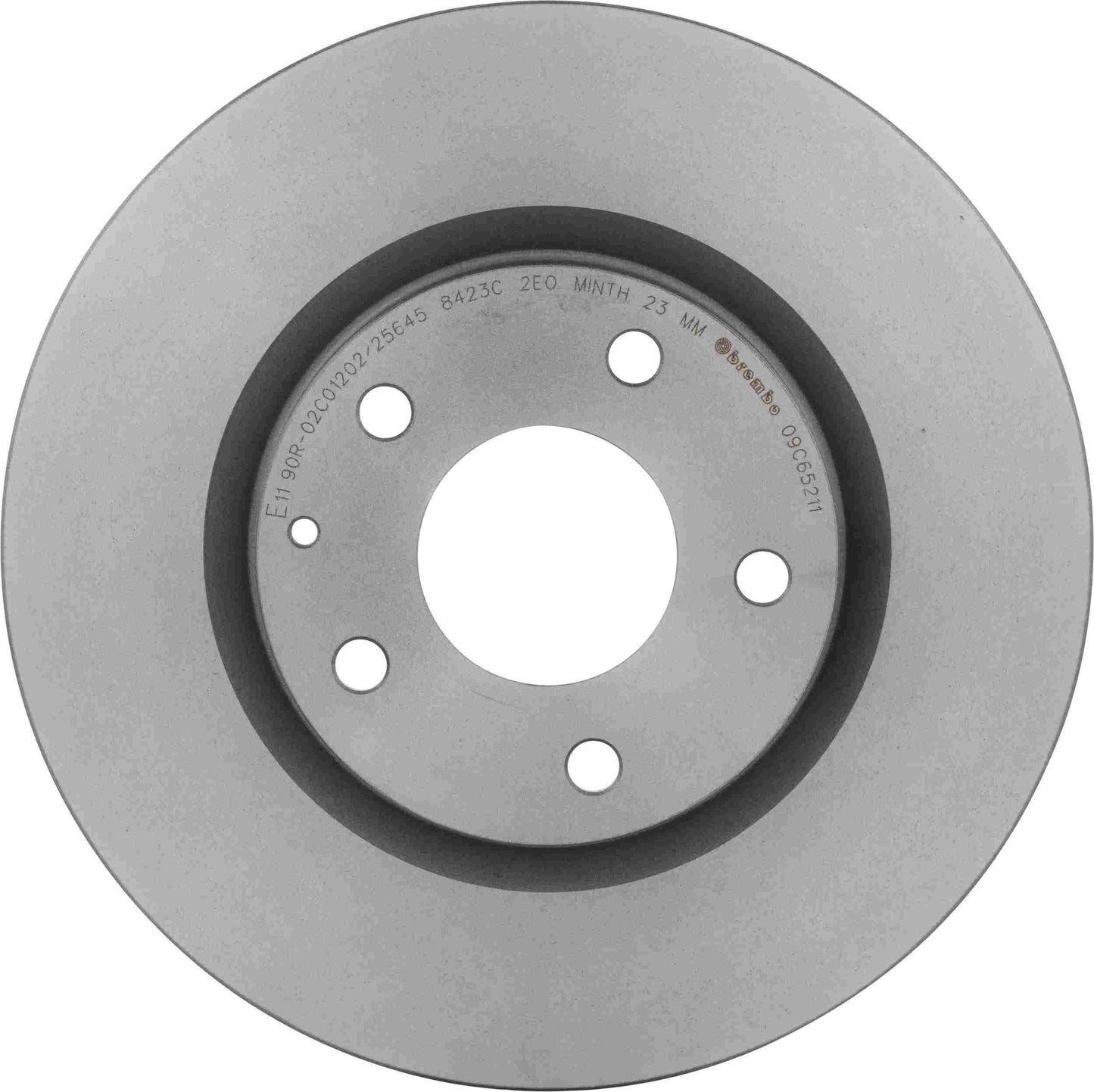 Brembo OE Brembo 14-18 Mazda 3/16-20 CX-3 Front Premium UV Coated OE Equivalent Rotor 09.C652.11