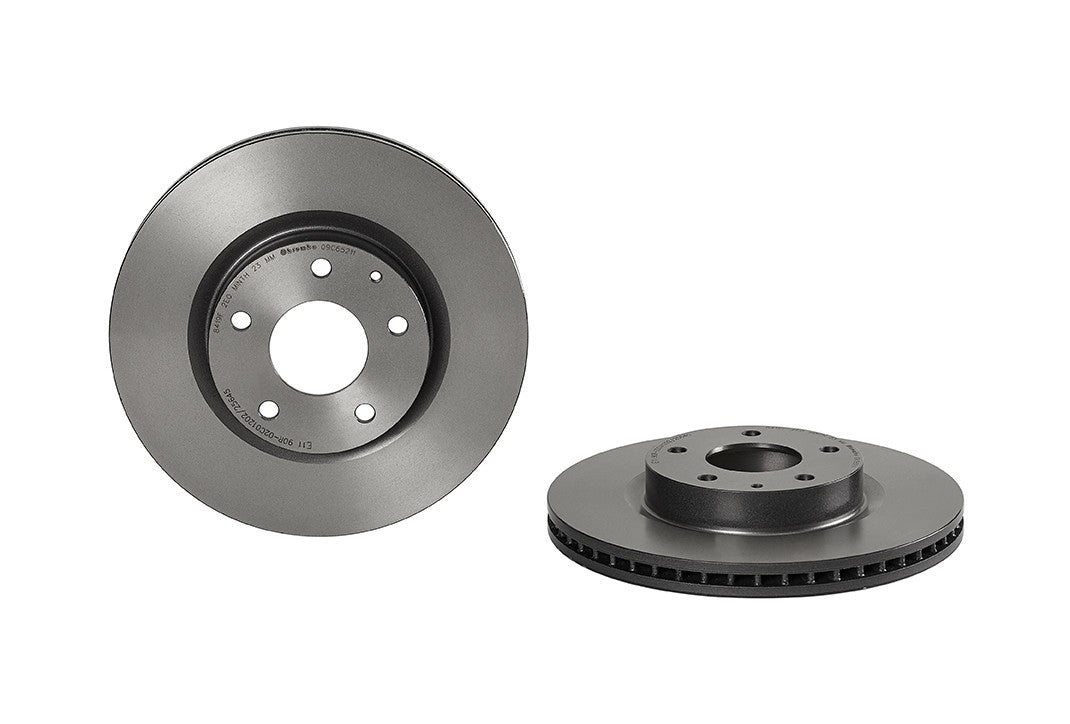 Brembo OE Brembo 14-18 Mazda 3/16-20 CX-3 Front Premium UV Coated OE Equivalent Rotor 09.C652.11