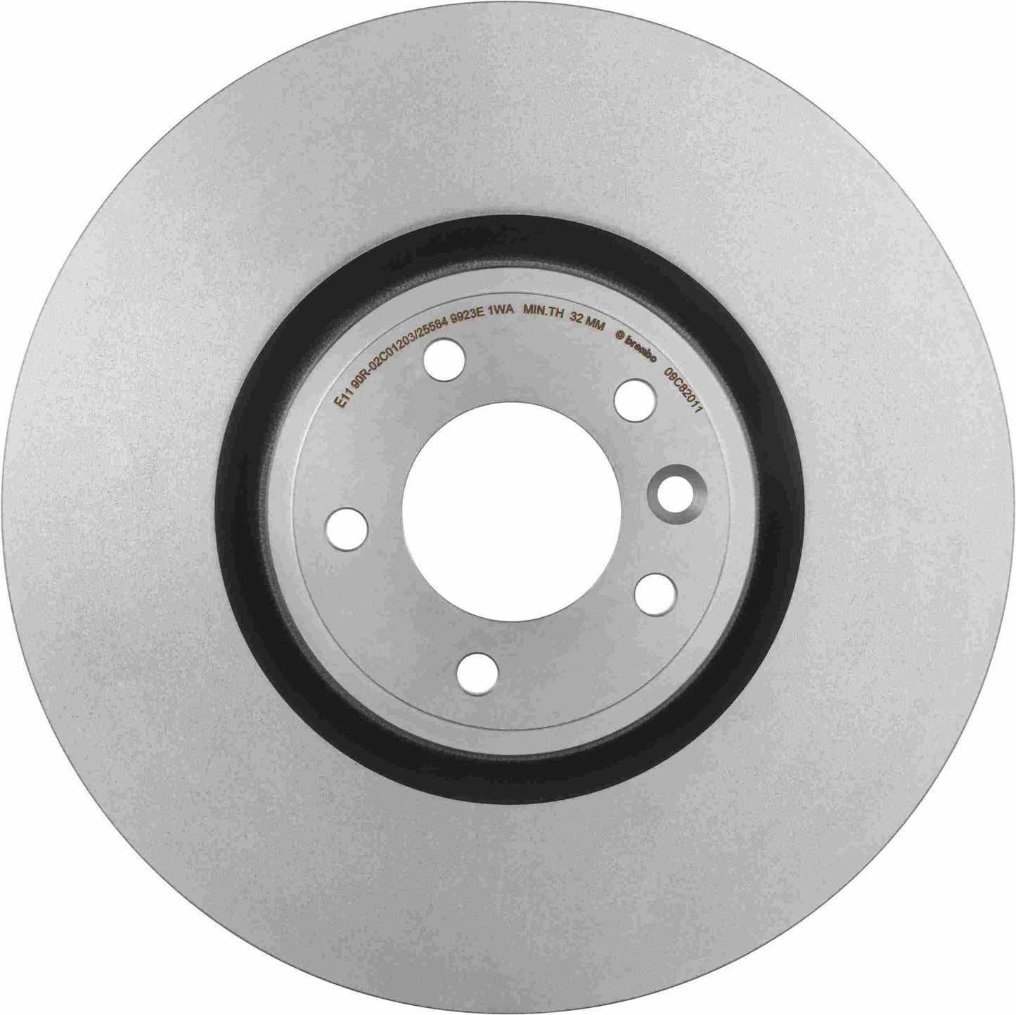 Brembo OE Brembo 18-20 Range Rover/Range Rover Sport Front Premium UV Coated OE Equivalent Rotor 09.C820.11