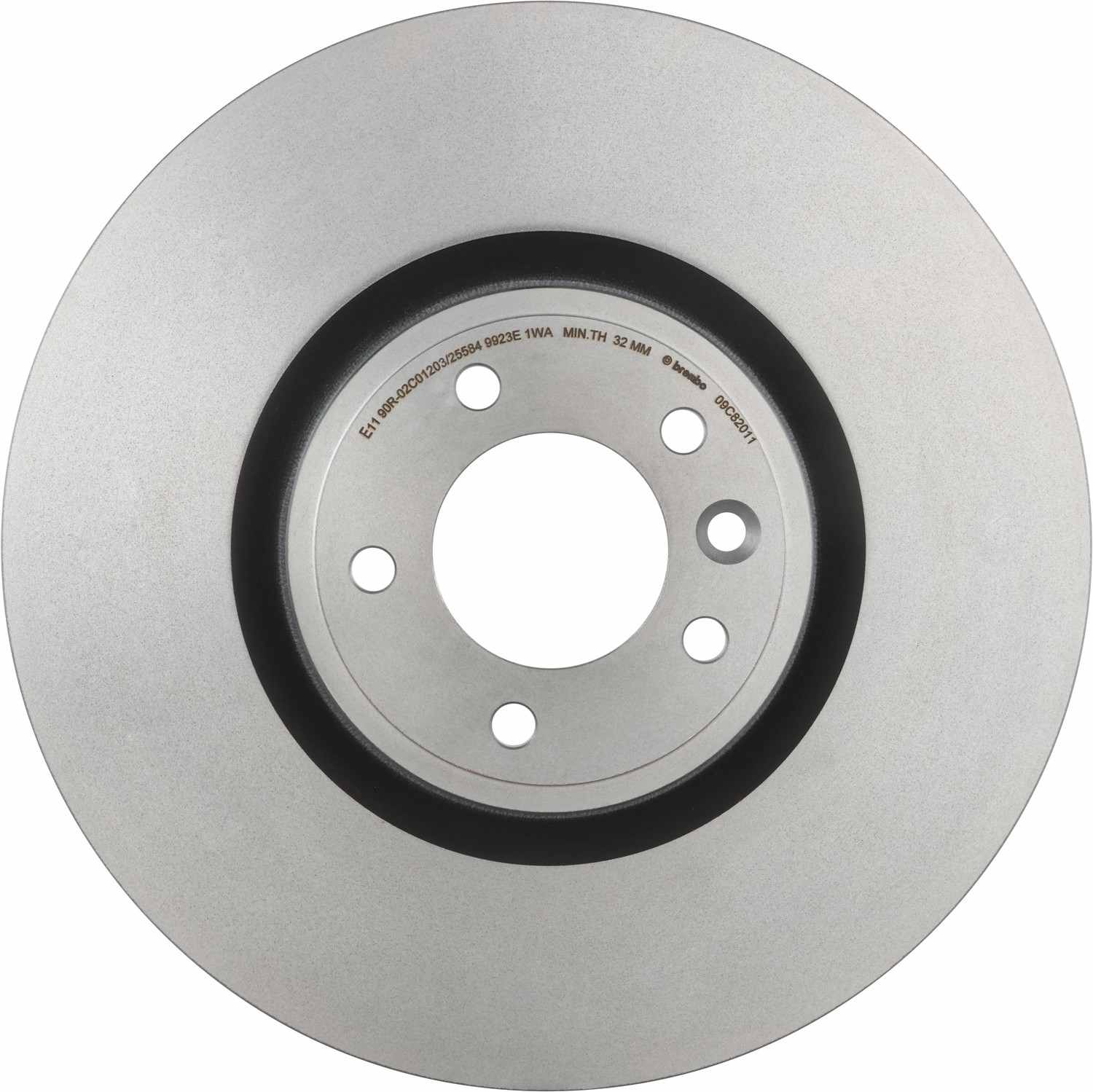 Brembo OE Brembo 18-20 Range Rover/Range Rover Sport Front Premium UV Coated OE Equivalent Rotor 09.C820.11