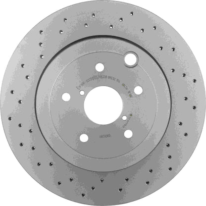 Brembo OE Brembo 18-20 Subaru WRX STI Rear Premium UV Coated OE Equivalent Rotor 09.C829.11