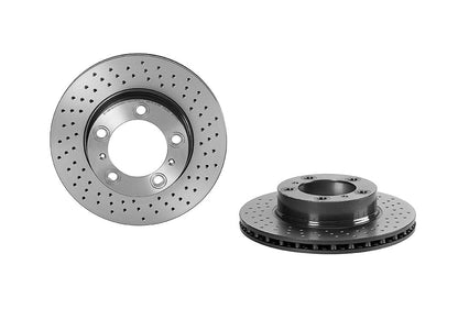 Brembo OE Brembo 05-08 Porsche Boxster/07-08 Cayman Front Premium UV Coated OE Equivalent Rotor 09.C879.11
