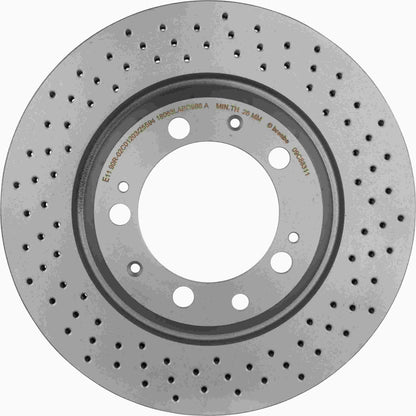 Brembo OE Brembo 96-98 Porsche 911 Rear Premium UV Coated OE Equivalent Rotor 09.C883.11