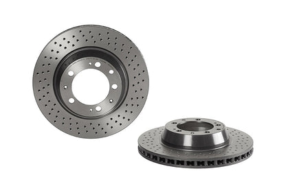 Brembo OE Brembo 96-98 Porsche 911 Rear Premium UV Coated OE Equivalent Rotor 09.C883.11