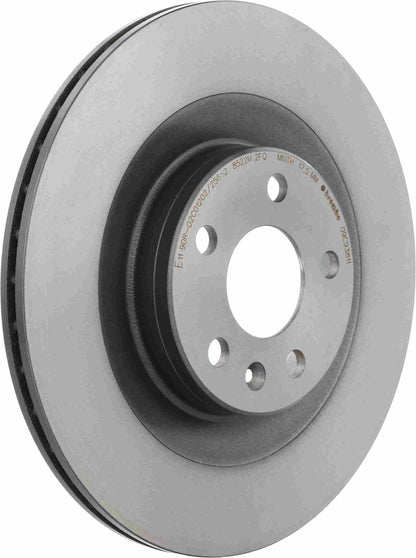 Brembo OE Brembo 19-20 Volvo S60/17-20 S90/2019 V60/18-20 V90 Rear Premium UV Coated OE Equivalent Rotor 09.C938.11