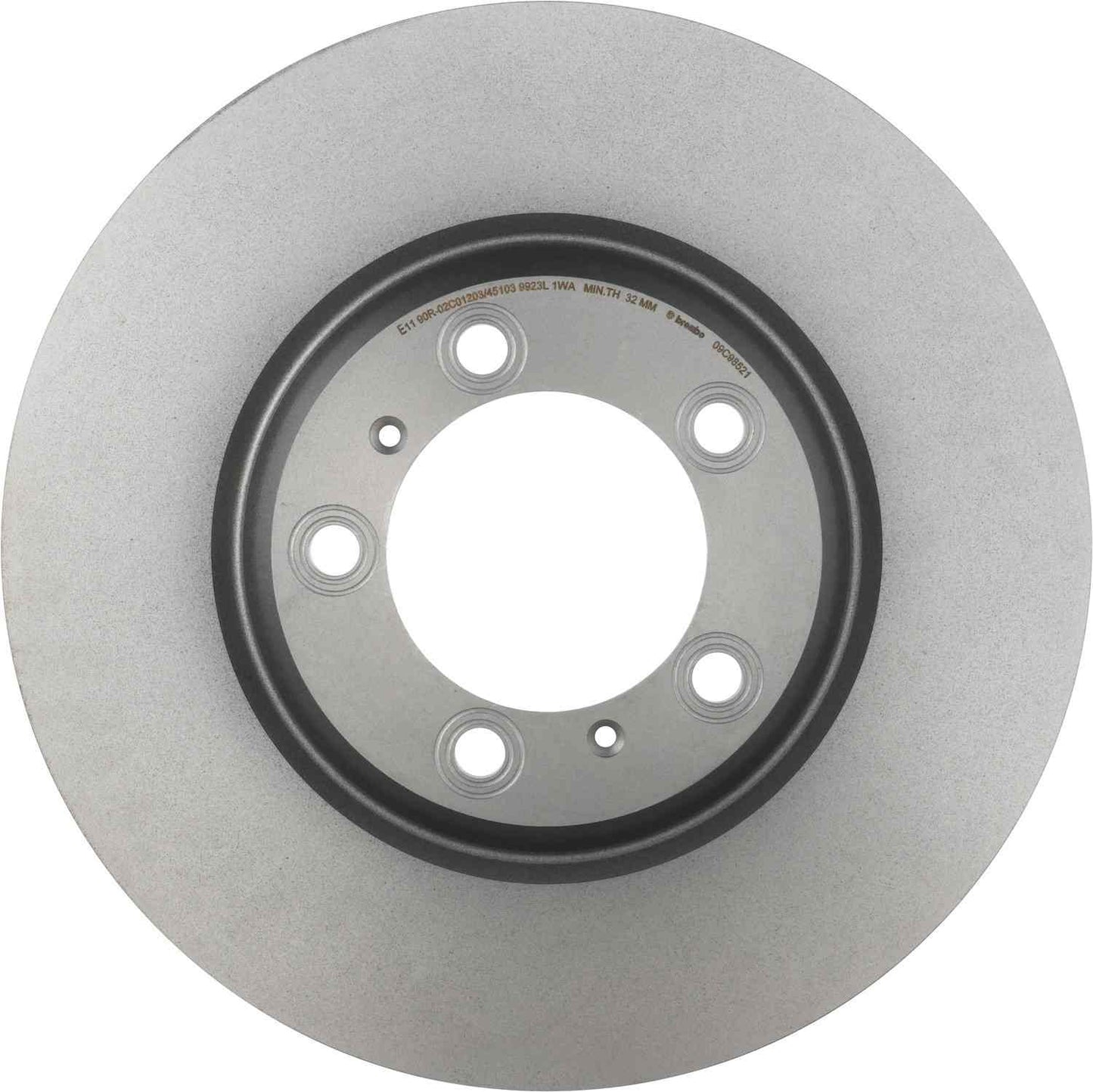Brembo OE Brembo 08-13 Infiniti G37/14-15 Infiniti Q60/09-20 Nissan 370Z Rear UV Coated Rotor 09.C985.21