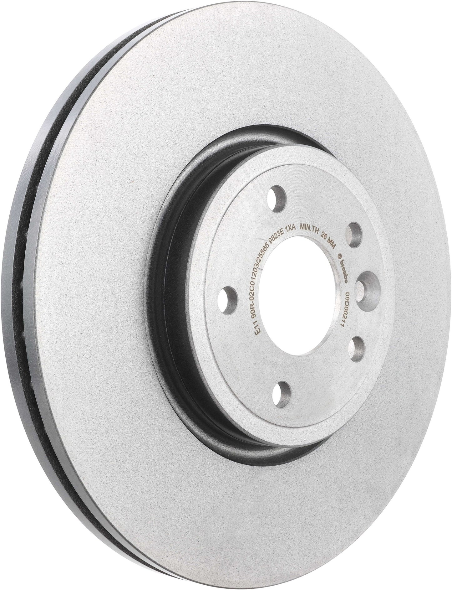 Brembo OE Brembo 17-19 Jaguar XE Front & Rear Premium UV Coated OE Equivalent Rotor 09.D062.11
