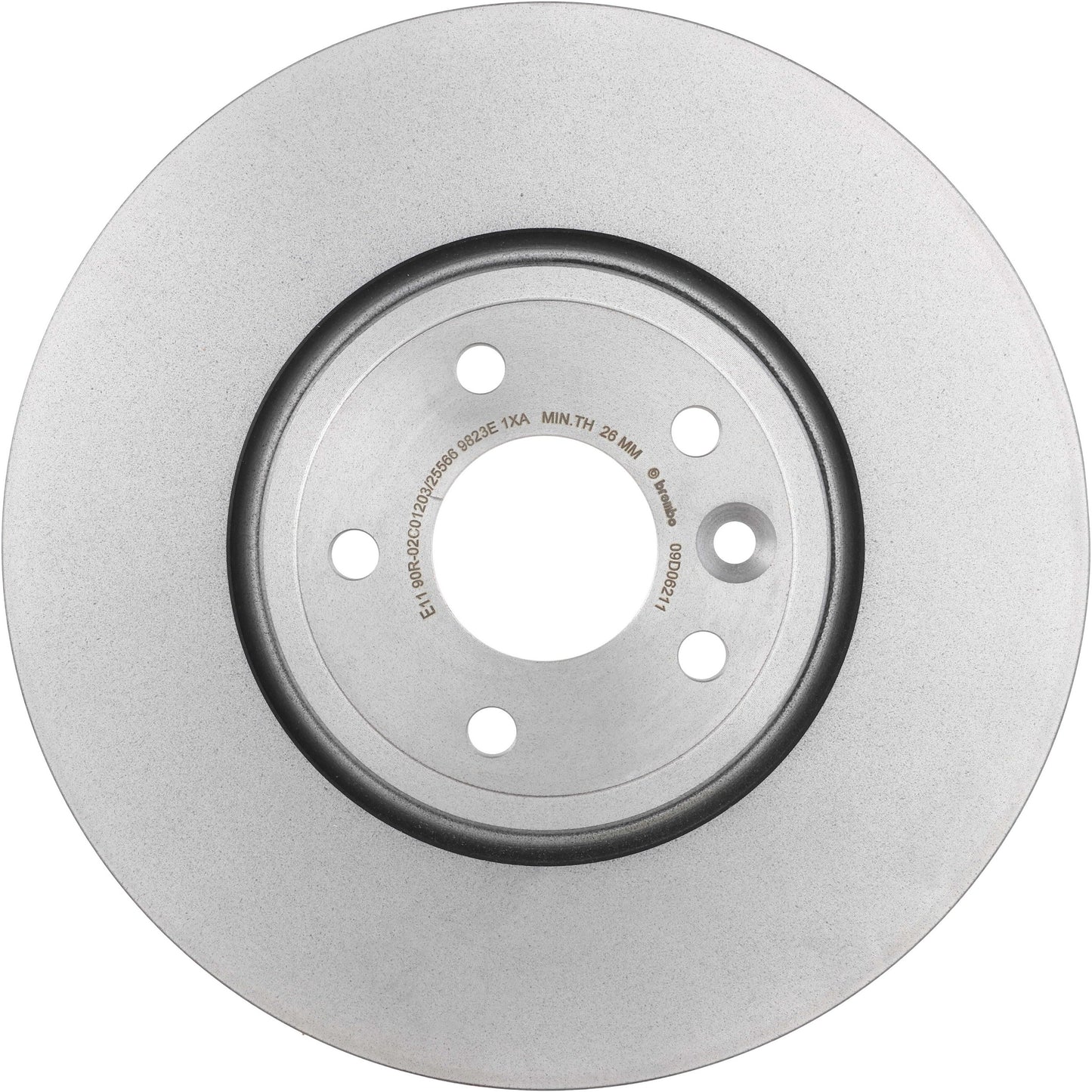 Brembo OE Brembo 17-19 Jaguar XE Front & Rear Premium UV Coated OE Equivalent Rotor 09.D062.11