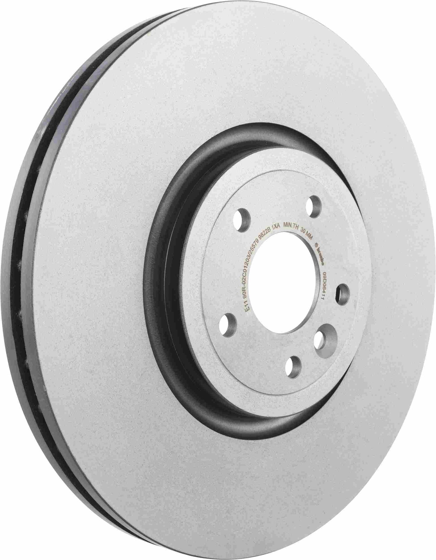 Brembo OE Brembo 17-20 Jaguar XE/16-20 XF Front Premium UV Coated OE Equivalent Rotor 09.D064.11