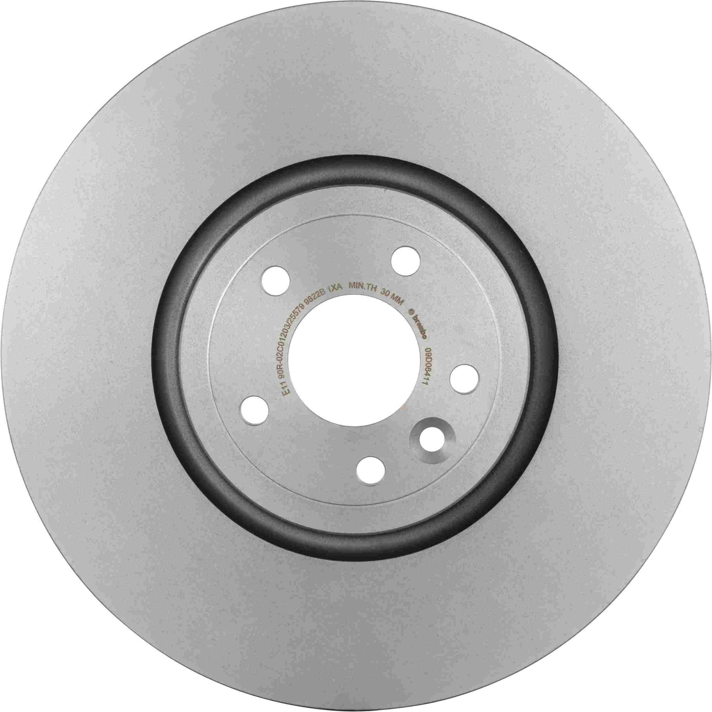 Brembo OE Brembo 17-20 Jaguar XE/16-20 XF Front Premium UV Coated OE Equivalent Rotor 09.D064.11