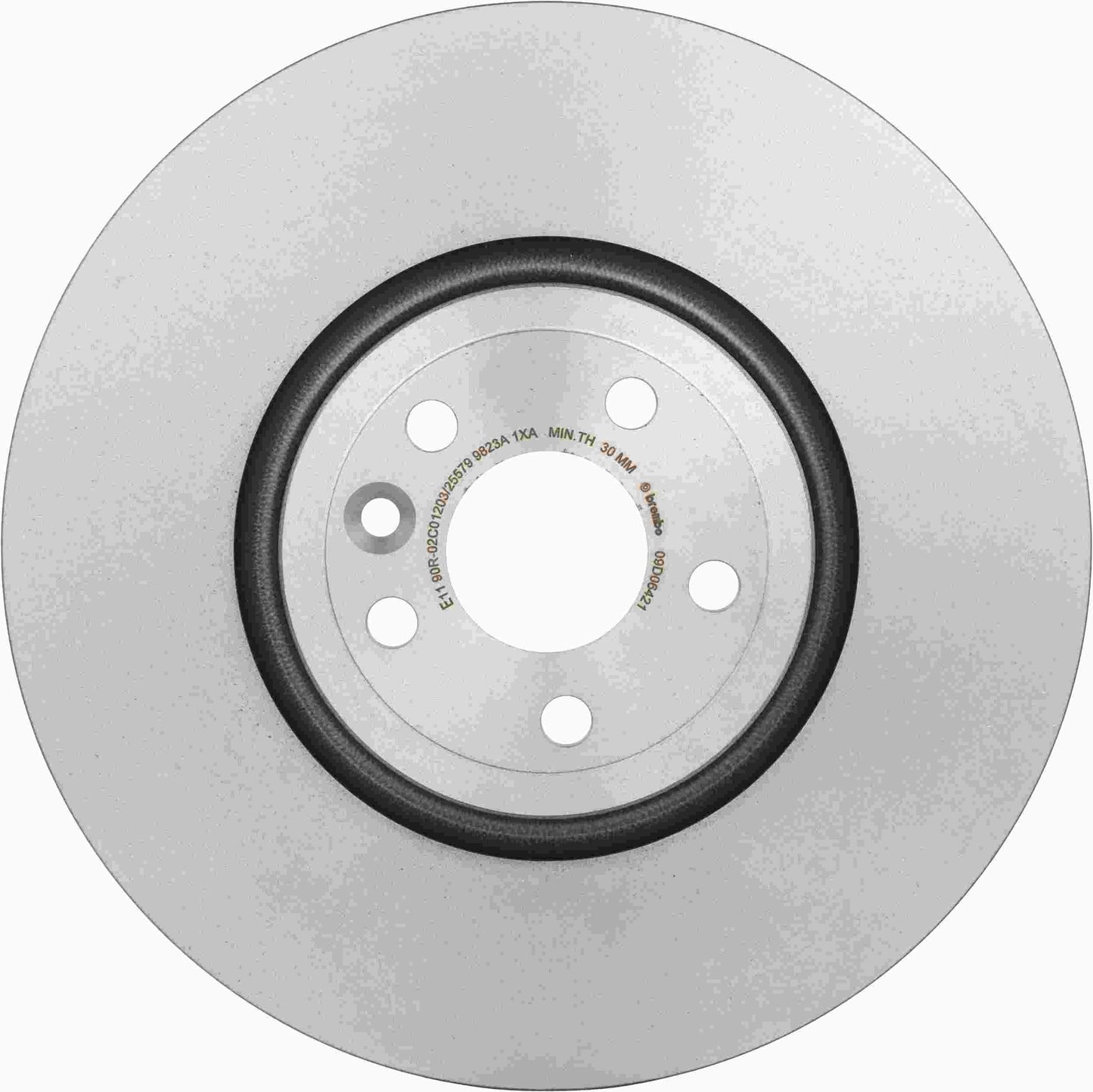 Brembo OE Brembo 17-20 Jaguar F-Pace/18-20 Range Rover Velar Front Premium UV Coated OE Equivalent Rotor 09.D064.21