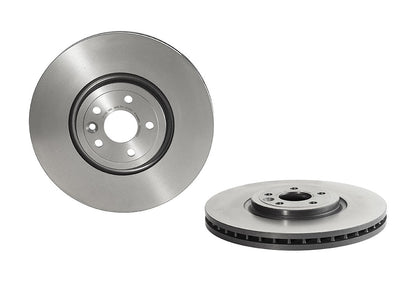 Brembo OE Brembo 17-20 Jaguar F-Pace/18-20 Range Rover Velar Front Premium UV Coated OE Equivalent Rotor 09.D064.21