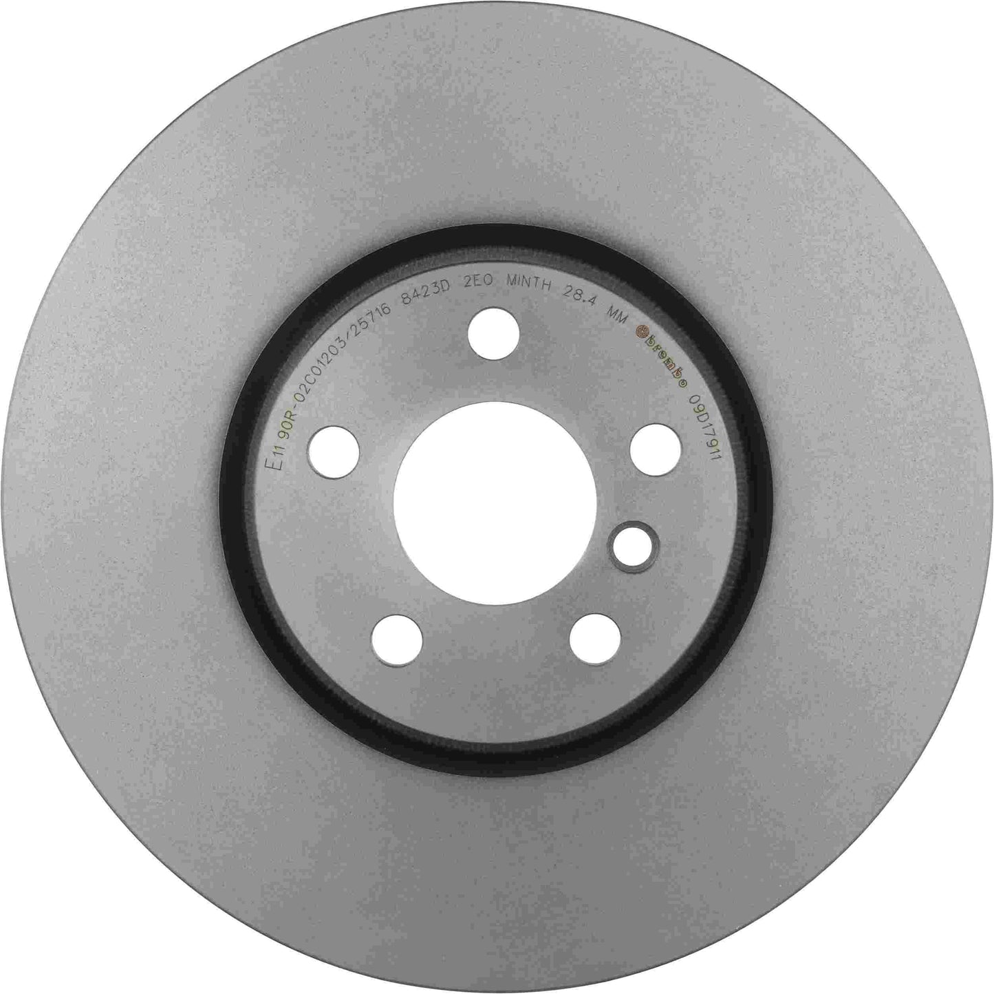 Brembo OE Brembo 15-21 Mini Cooper/17-19 Cooper Clubman Front Premium UV Coated OE Equivalent Rotor 09.D179.11