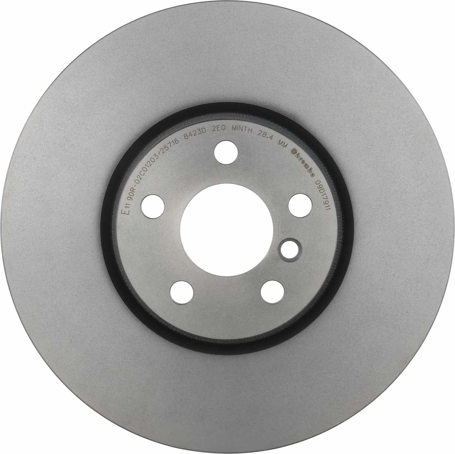 Brembo OE Brembo 15-21 Mini Cooper/17-19 Cooper Clubman Front Premium UV Coated OE Equivalent Rotor 09.D179.11