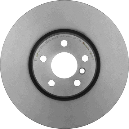Brembo OE Brembo 15-21 Mini Cooper/17-19 Cooper Clubman Front Premium UV Coated OE Equivalent Rotor 09.D179.11