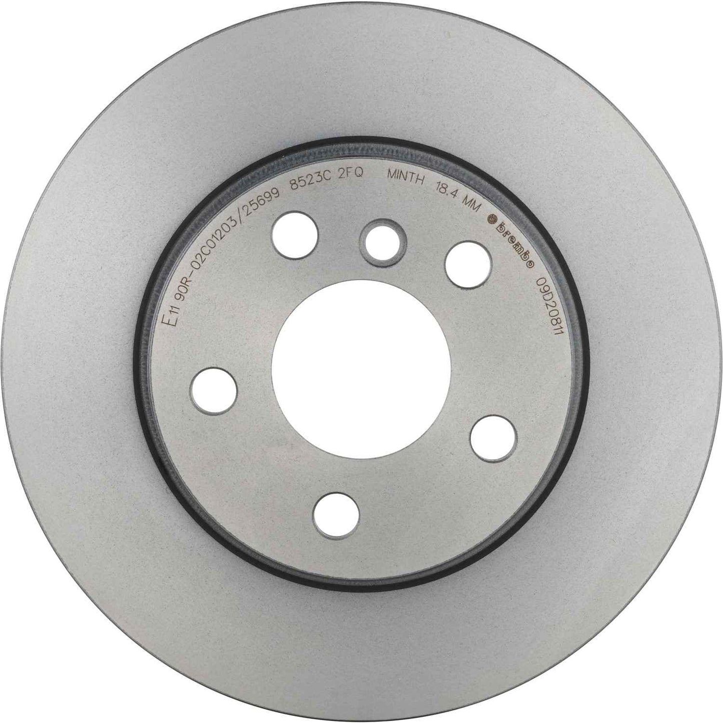 Brembo OE Brembo 14-20 BMW i3/18-20 i3s Front Premium UV Coated OE Equivalent Rotor 09.D208.11