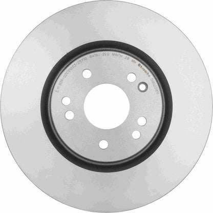 Brembo OE Brembo 92-93 Mercedes-Benz 500E/1993 500SL/600SL Front Left Premium UV Coated OE Equivalent Rotor 09.D228.11
