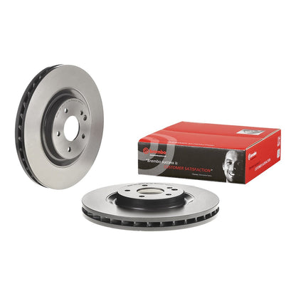 Brembo OE Brembo 99-02 Mercedes-Benz SL500/SL600 Front Premium UV Coated OE Equivalent Rotor 09.D231.11