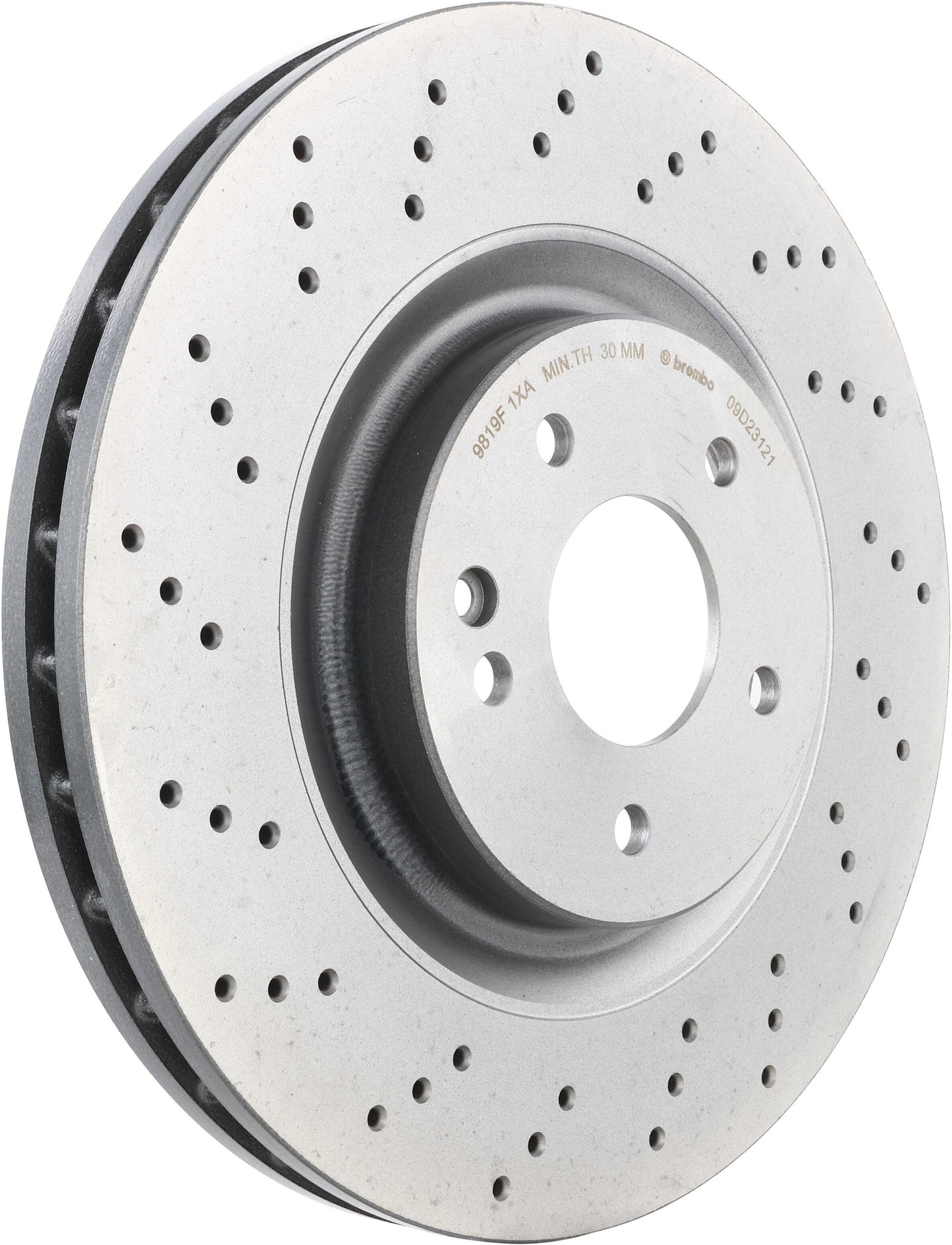 Brembo OE Brembo 00-02 Mercedes-Benz SL500/SL600 Front Premium UV Coated OE Equivalent Rotor 09.D231.21