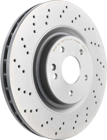 Brembo OE Brembo 00-02 Mercedes-Benz SL500/SL600 Front Premium UV Coated OE Equivalent Rotor 09.D231.21